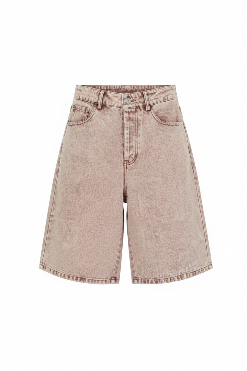 Jorts Denim Pink Acid Wash – Ghost Mannequin