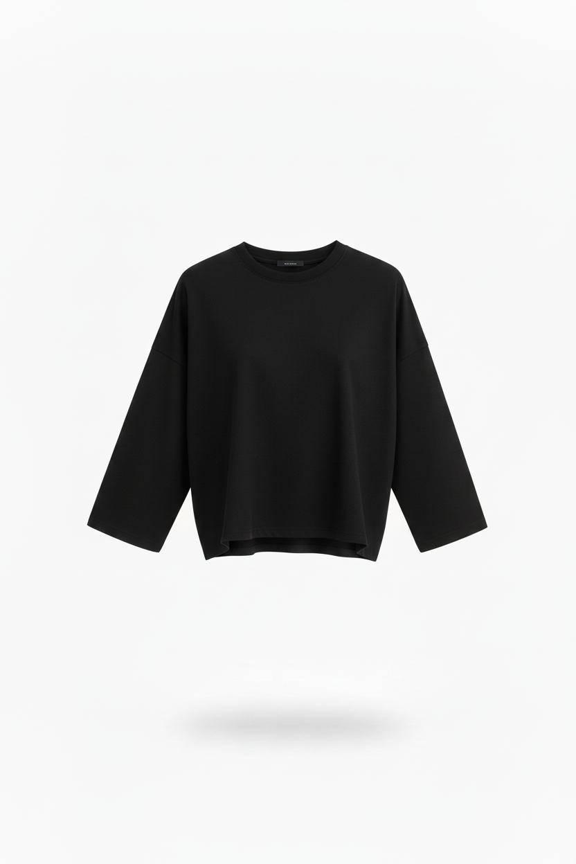 Longsleeve Crop Nera DSTR11