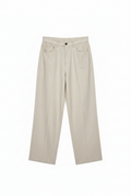 Pantalone Lino “ballon Fit” Beige Uomo