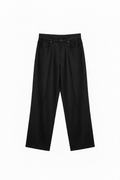 Pantalone Lino “Balloon fit” Nero Uomo
