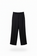 Pantalone Nero Wide Leg Ghost Mannequin
