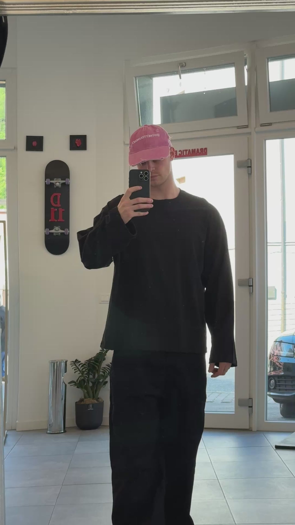 Long Sleeve Oversize Nera