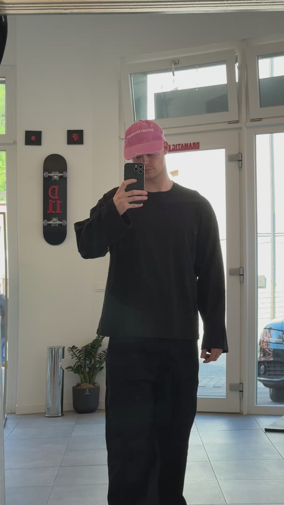 Long Sleeve Oversize Nera