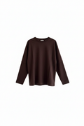 T-shirt Cioccolato Doppia Manica Bicipite