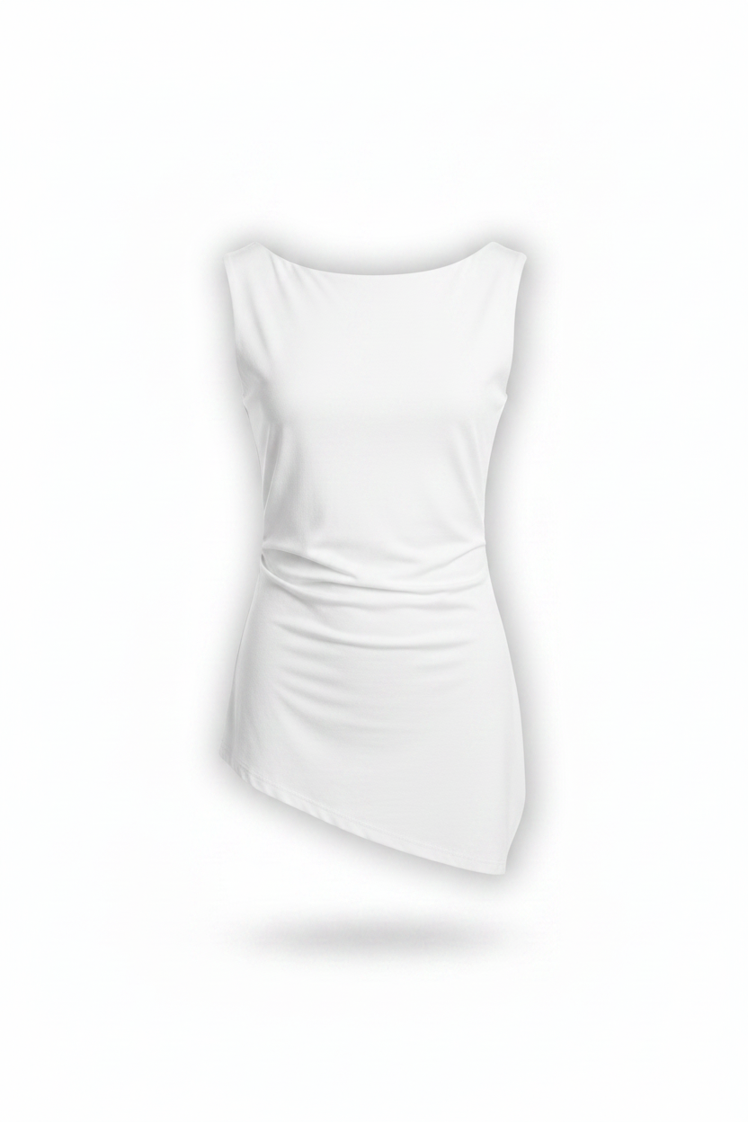 Tank Top Bianco – Ghost Mannequin